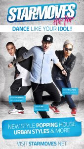 Urban Dance und Hip Hop mit STARMOVES® in der Tanzschule Picasso in Bremen Ost