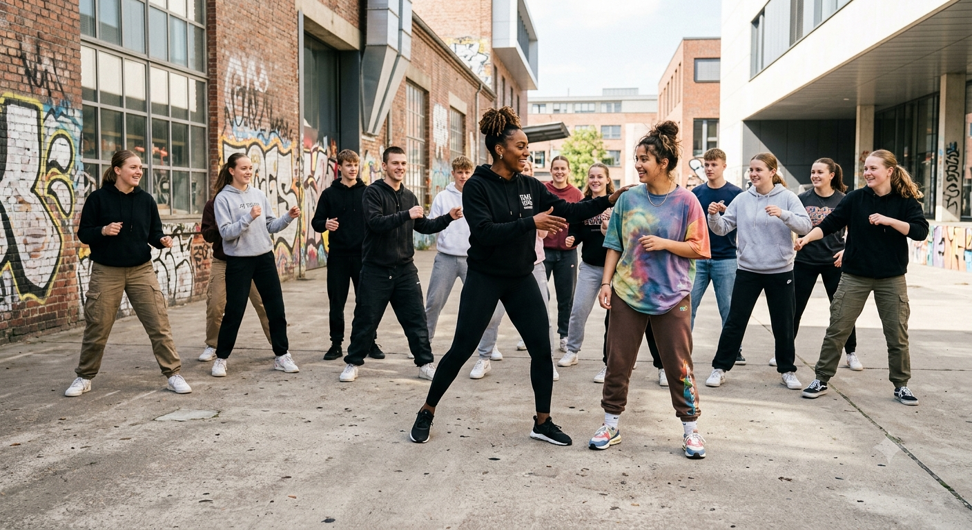 Urban Dance / Streetdance - Workshop der Tanzschule Picasso in Bremen Borgfeld